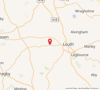 Map of Welton le Wold, EnglandEngland