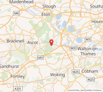 Map of Wentworth, EnglandEngland