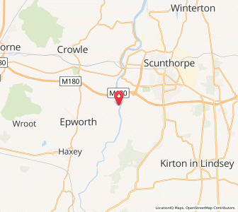 Map of West Butterwick, EnglandEngland