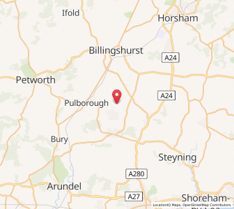 Map of West Chiltington, EnglandEngland