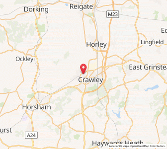 Map of West Green, EnglandEngland