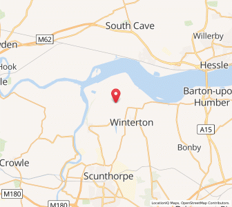 Map of West Halton, EnglandEngland