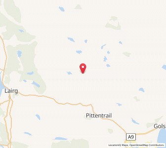 Map of West Langwell, ScotlandScotland