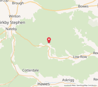 Map of West Stonesdale, EnglandEngland