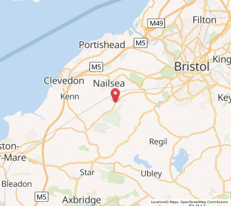 Map of West Town, EnglandEngland