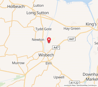 Map of West Walton, EnglandEngland