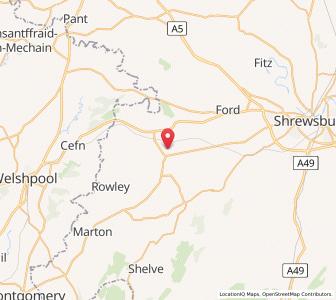 Map of Westbury, EnglandEngland