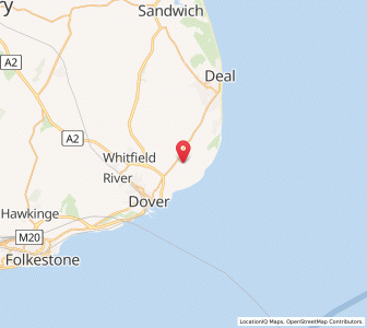 Map of Westcliffe, EnglandEngland
