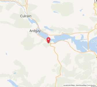 Map of Wester Fearn, ScotlandScotland