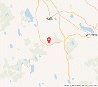 Map of Westerdale, ScotlandScotland