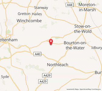 Map of Westfield, EnglandEngland