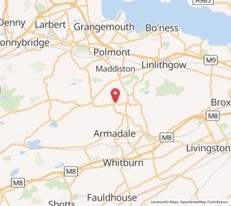 Map of Westfield, ScotlandScotland