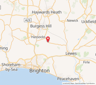 Map of Westmeston, EnglandEngland