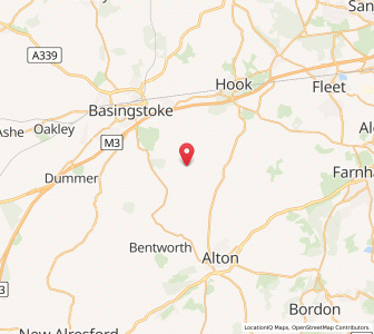 Map of Weston Corbett, EnglandEngland