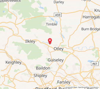 Map of Weston, EnglandEngland