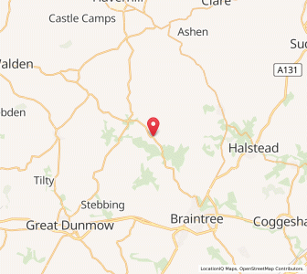 Map of Wethersfield, EnglandEngland