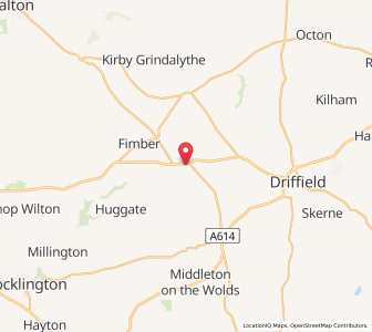 Map of Wetwang, EnglandEngland