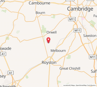 Map of Whaddon, EnglandEngland