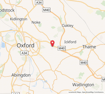 Map of Wheatley, EnglandEngland