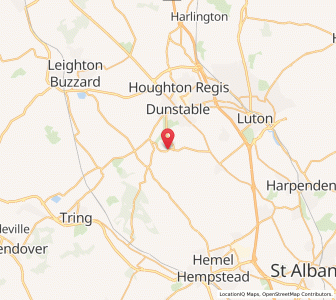 Map of Whipsnade, EnglandEngland