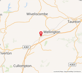 Map of White Ball, EnglandEngland