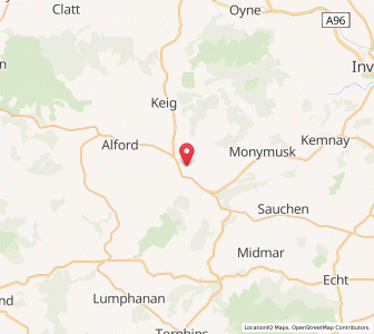 Map of Whitehouse, ScotlandScotland