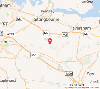 Map of Wichling, EnglandEngland