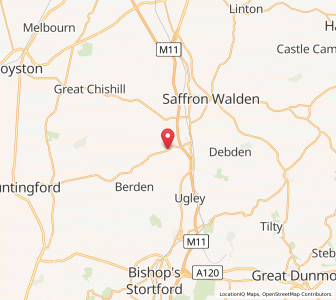 Map of Wicken Bonhunt, EnglandEngland