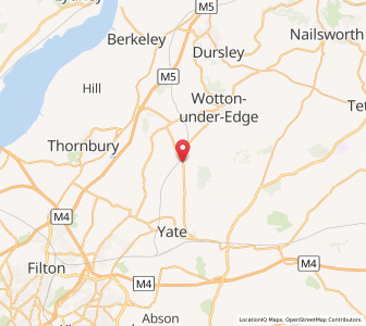 Map of Wickwar, EnglandEngland