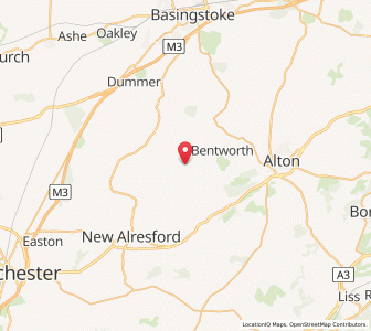 Map of Wield, EnglandEngland