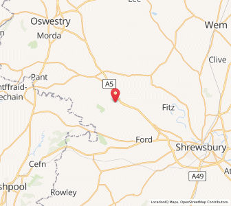 Map of Wilcott, EnglandEngland