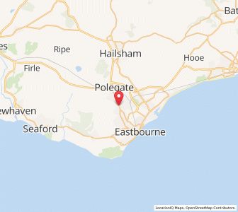 Map of Willingdon, EnglandEngland