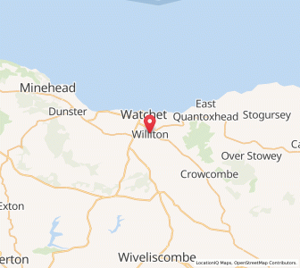 Map of Williton, EnglandEngland