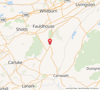 Map of Wilsontown, ScotlandScotland