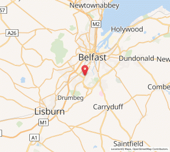 Map of Windsor, Northern IrelandNorthern Ireland