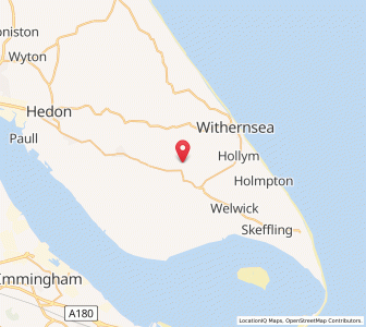 Map of Winestead, EnglandEngland