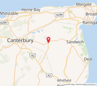 Map of Wingham, EnglandEngland