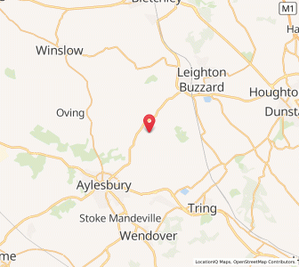 Map of Wingrave, EnglandEngland