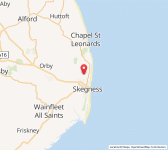 Map of Winthorpe, EnglandEngland