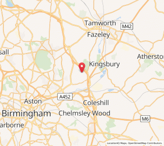 Map of Wishaw, EnglandEngland