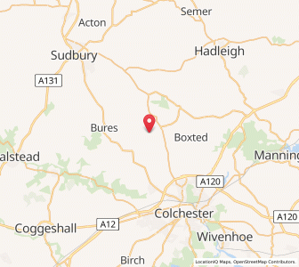 Map of Wissington, EnglandEngland