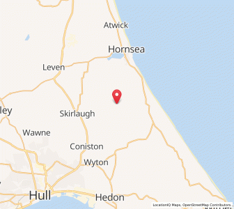 Map of Withernwick, EnglandEngland