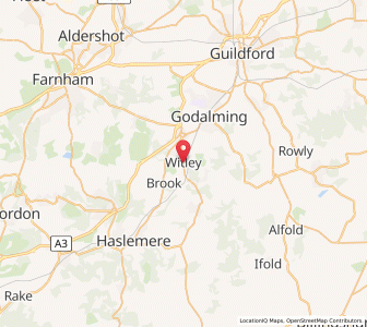 Map of Witley, EnglandEngland