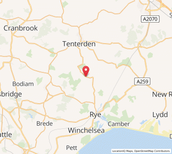 Map of Wittersham, EnglandEngland