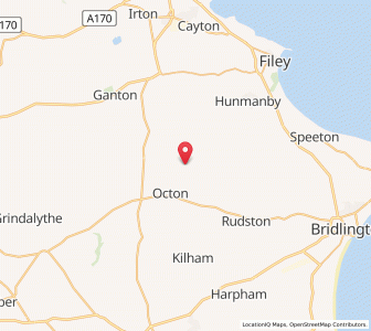 Map of Wold Newton, EnglandEngland
