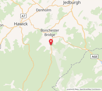 Map of Wolfelee, ScotlandScotland