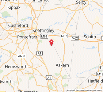 Map of Womersley, EnglandEngland