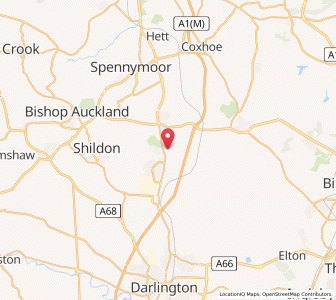 Map of Woodham, EnglandEngland
