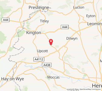 Map of Woonton, EnglandEngland