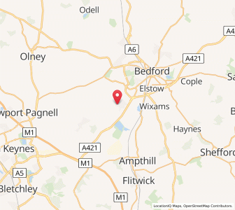 Map of Wootton, EnglandEngland